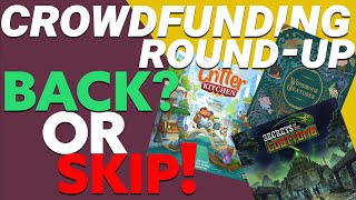 Back! or Skip? 10 Crowdfunding Titles Ending This Week!