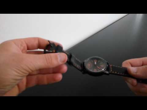 RUIMAS Gray Dial Quartz Watches Men Luxury Top Brand Chronograph Watch Man Leather Army Sports Wristwatch Relogios Masculino 572