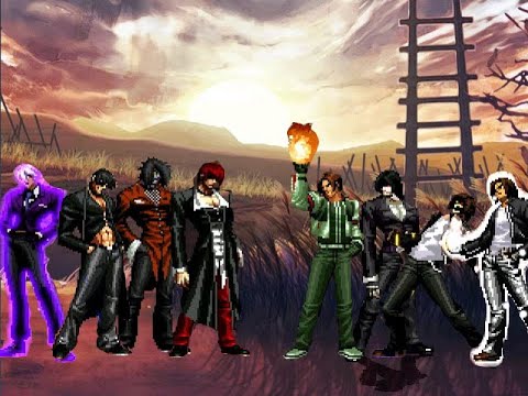 KOF MUGEN !! Diego Crack 17 Team VS Yagwick20 Mugen Ultimate Kyo Team