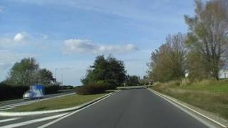 preview picture of video 'Driving Along The D58 Between Kerisnel & Saint-Pol-de-Léon, Brittany, France 18th October 2009'