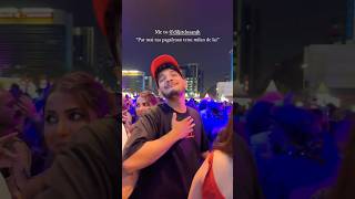 Another video of #MunawarFaruqui from the #DiljitDosanjh’s concert