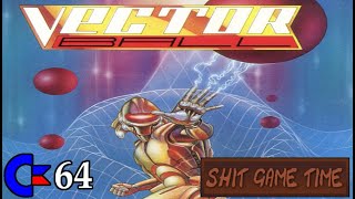SHIT GAME TIME: VECTORBALL (C64 - Contains Swearing!)
