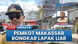 Bersih-bersih 20 Lapak Pallubasa di Atas Drainase Makassar, dari Viral hingga Dibongkar Total Pemkot