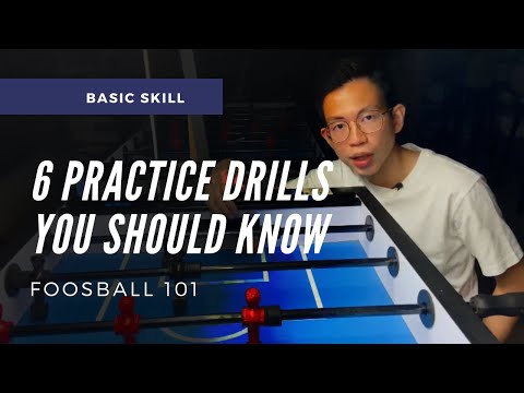 6 TISCHBALL-ÜBUNGEN | Tischfußball 101 (Tischfußball-Tipps)