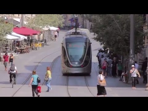VIDEO: Jerusalem Light Rail