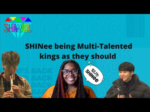 Reacting to A Guide to SHINee's Unbelievable Talents | Discovering SHINee 샤이니 [? BIAS WRECKED ME😩]