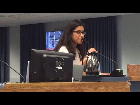 Crockett valedictorian Mayte Lara speaks out