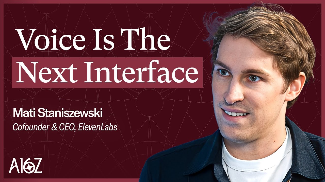ElevenLabs CEO: Why Voice is the Next AI Interface