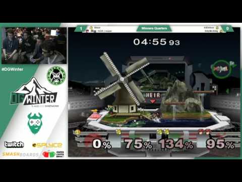 DGW - Blaze + HEIR | reaper Vs. AliDeluxe + BillyMcBillig - Winners Quarters - Melee Doubles