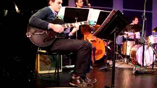 Evan at UCO Jazz Ensemble