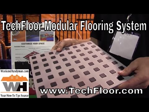 #WeatherTech TechFloor Modular Customizable Flooring System | Weekend Handyman