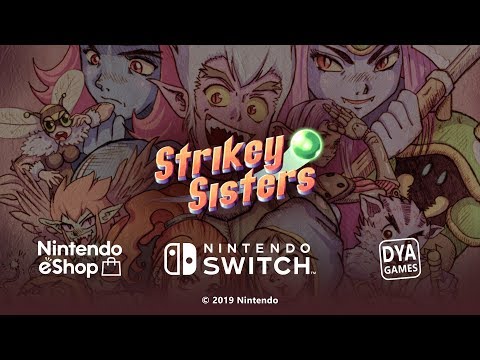 STRIKEY SISTERS - Nintendo Switch Official Trailer - DYA GAMES