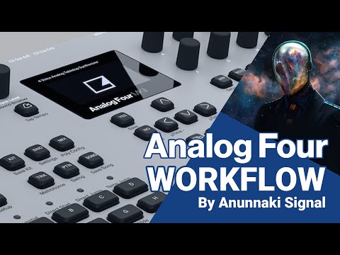 Elektron Analog Four Tutorial Workflow | creating pattern from scratch! #analogfour #elektron