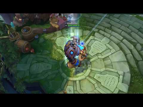 Hextech Alistar Skin Spotlight  (League of Legends) BloodRatchet