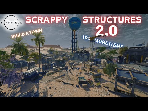 Starfield | Scrappy Structures 2.0 Mod ( 200 + items for your Outpost )