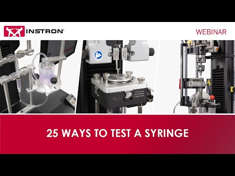 25 Ways to Test a Syringe Webinar