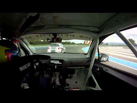 Kévin Ropars 208 Racing Cup Finale Castellet Course 4 Rencontres Peugeot Sport 2013