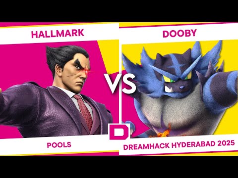 Hallmark (Kazuya) vs Dooby (Incineroar) - DreamHack India 2025 - Smash Ultimate