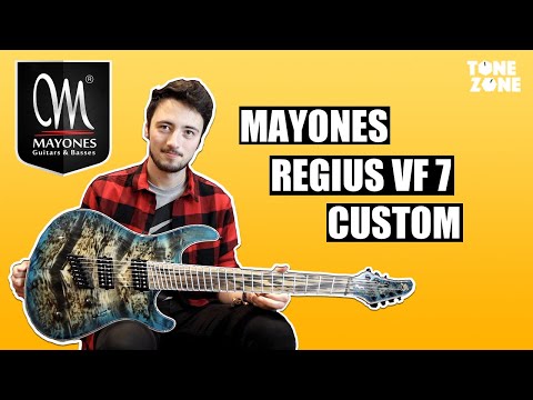 A custom MAYONES Regius VF 7! | Tone Zone