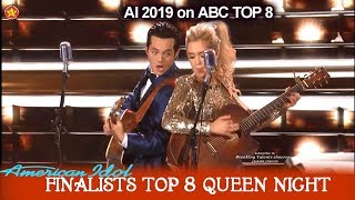 Laine Hardy &amp; Laci Kaye Booth Duet “Jackson”  Movie Theme &amp; Queen Night | American Idol 2019 Top 8