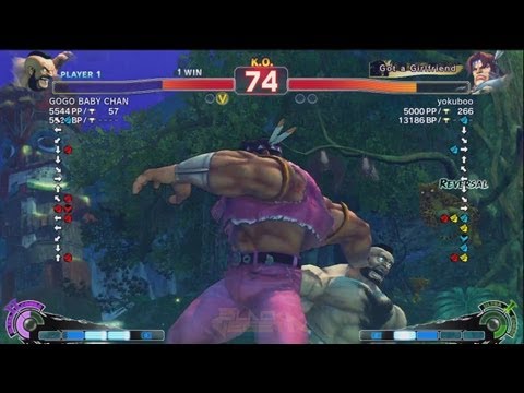 Hagejin (Zangief) vs Garamu (Hawk) - AE 2012 Matches *1080p*