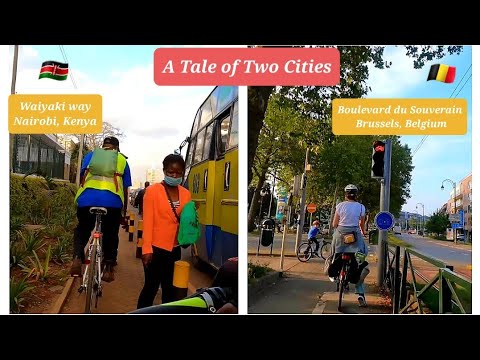 A Tale of Two Capital Cities - Waiyaki way, Nairobi Versus Boulevard de Souverain, Brussels