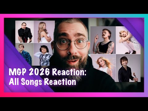 All Songs Reaction to MGP 2026 | Eurovision 2026 Norway