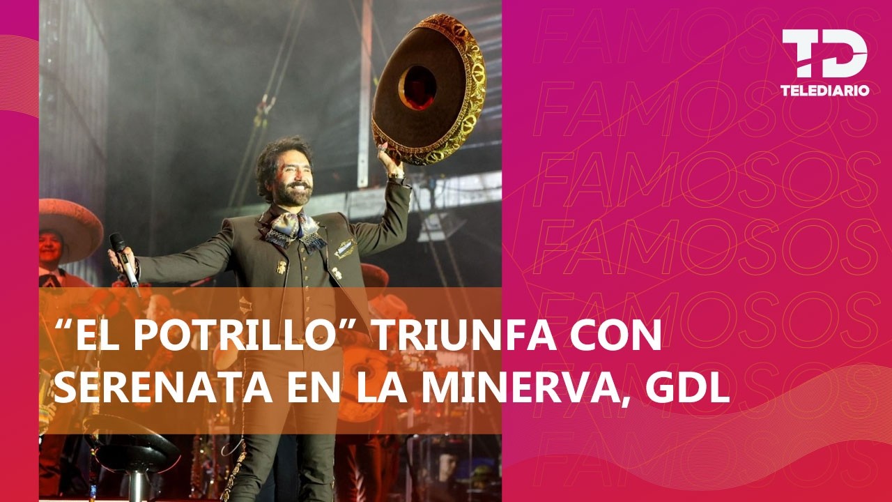 Alejandro Fernández ofrece serenata para más de 250 mil fans en la Minerva