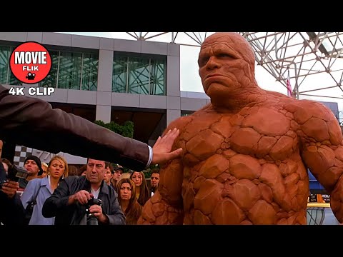 Johnny Storm Vs. The Thing | Fantastic Four (2005) | 4K Movie Clip