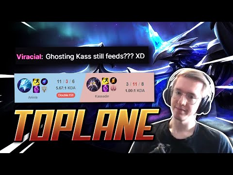 This KASSADIN KEPT GHOSTING me so I MADE HIM DIE 4 TIMES IN 8 MINUTES (Anivia Top) | Froggen