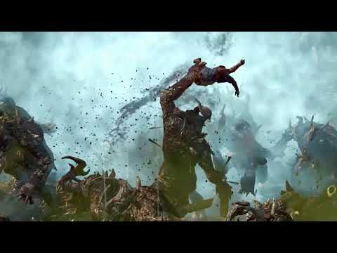 The march of the Trolls! Chaos vs Bretonnia Cinematic Battle Total War Warhammer