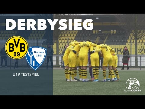 Torfestival beim Derby | Borussia Dortmund U19 - VfL Bochum U19 (Testspiel)