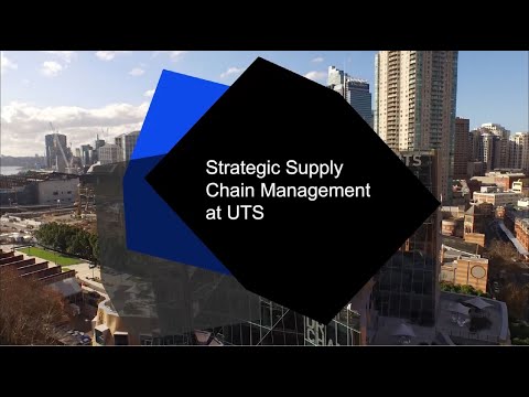 Strategic Supply Chain Management at UTS Business School