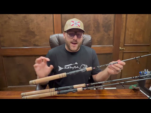 Bull Bay Rods Assault Spinning Rod w/ Full Cork Grip – Florida Fishing  Products