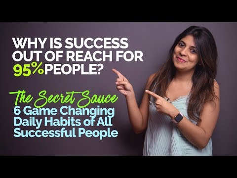 Why are only 5% people successful? 6 Daily Habits of All Successful People | Motivational