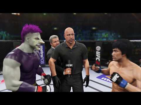 Green Goblin vs. Bruce Lee (EA sports UFC 2)