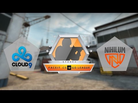 FACEIT 2015 League Stage 2 - Cloud 9 vs. Nihilum (Cache) - Narração PT-BR