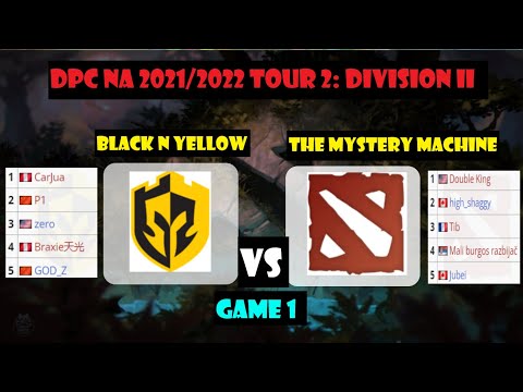 Black N Yellow VS The Mystery Machine - ( GAME 1) DPC NA 2021/2022 Tour 2: Division II INGLES :c
