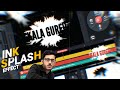 INK SPLASH EFFECT ON TEXT IN KINEMASTER INL SPLASH EFFECT IN KINEMASTER TUTORIAL VIDEO IN HINDI