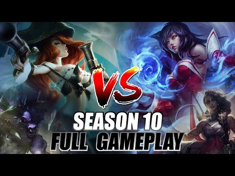 Ahri Support Season 10 Full Gameplay ~ Rank 1 Ahri LegitKorea