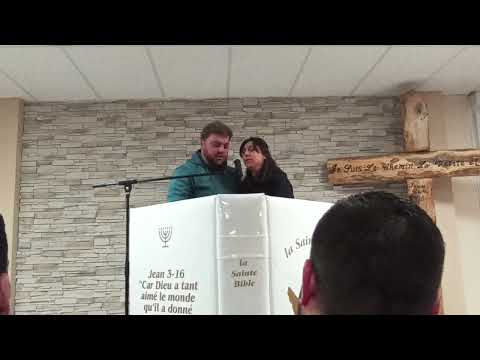 Noé et Christine cantique evangelique eglise st jean du falga Pamiers