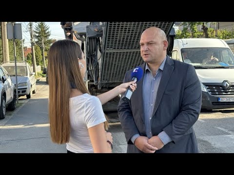 Санација Улице Стевана Филиповића у Железнику - саговорник председник ГО Чукарица Никола Аритоновић