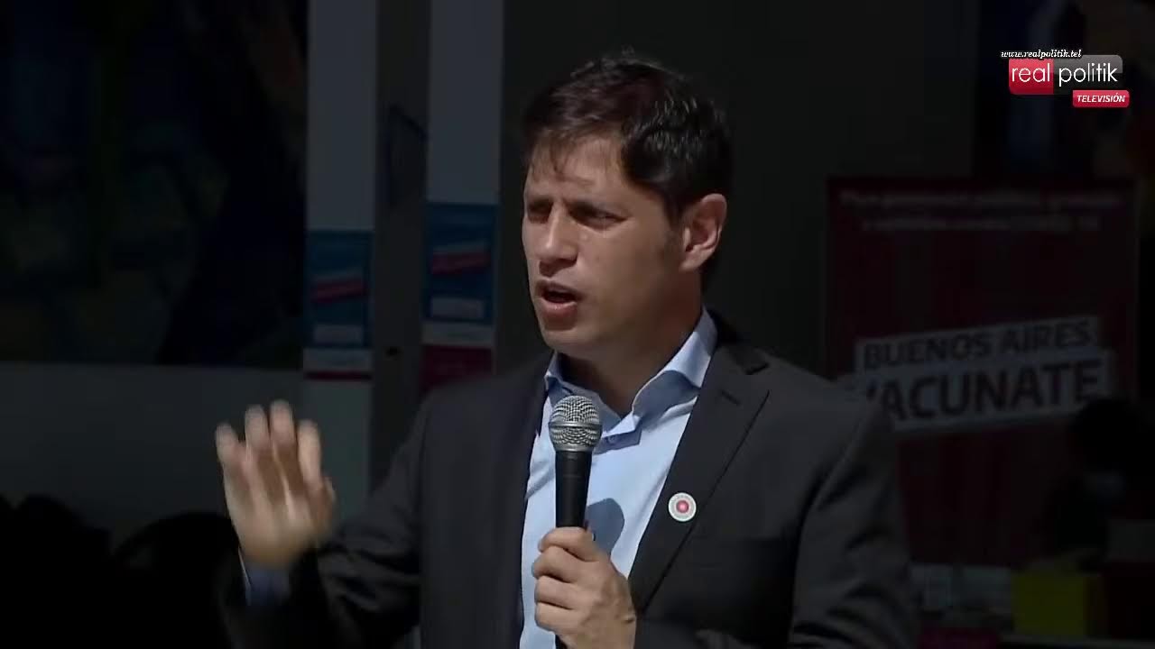 Kicillof: "Estamos dando turnos para chicos y chicas menores de 17 años sin factores de riesgo"