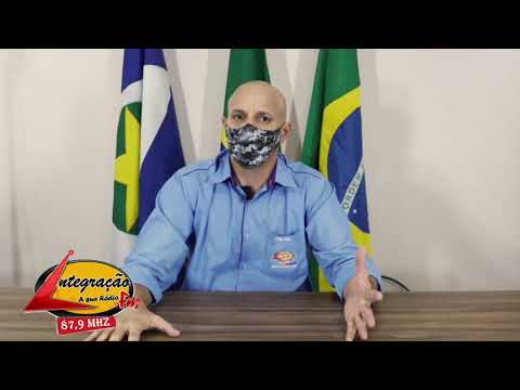 Pim Pim locutor da rádio integração Fm  fala sobre a prevenção do COVID-19