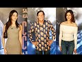 Chunky Panday Ananya Panday And Shanaya Kapoor At Red Carpet Of Chandu Champion Special Screening