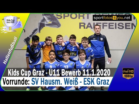 Kids Cup Graz Vorrunde :: SV Hausmannstätten Weiß vs. ESK Graz - 0:0