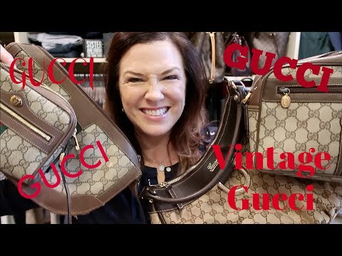 My Gucci Bag Collection (Some Vintage)