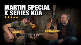 Video thumbnail for Martin Special X Series Koa – How Do They Sound? by Acoustic Letter