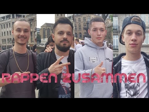 ShimmyMC, CASHISCLAY, KRICKZ Und AyLien Rappen spontan auf Fantreff ● Rapper Alarm #1