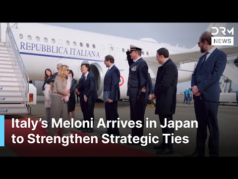 BREAKING: Italy’s Meloni Arrives in Japan to Strengthen Strategic Ties With PM Takaichi | AC1B